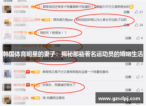 韩国体育明星的妻子：揭秘那些著名运动员的婚姻生活